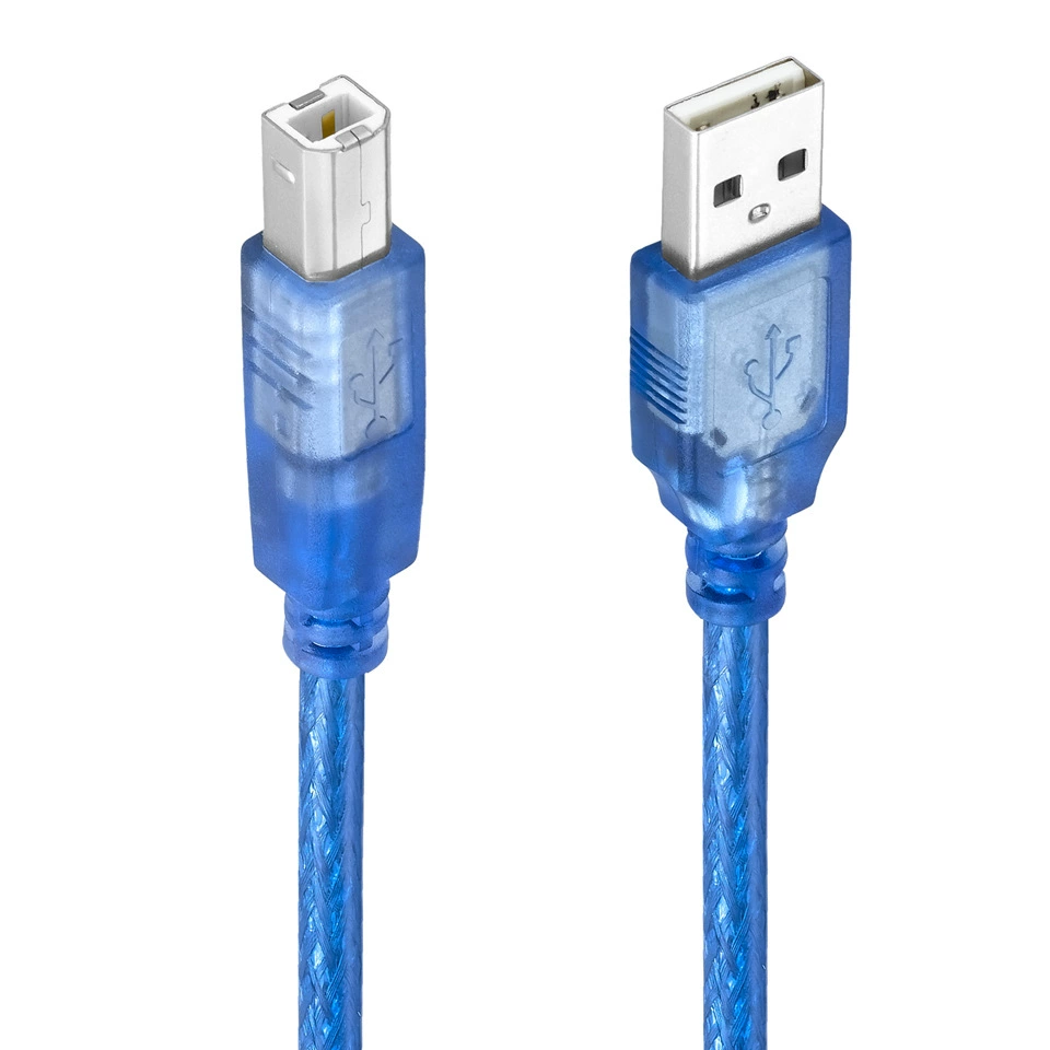 Прямые продажи с завода 1,5 м USB провод печати 2.0 медный сердечник компьютерный принтер кабель USB к квадратному коннектору