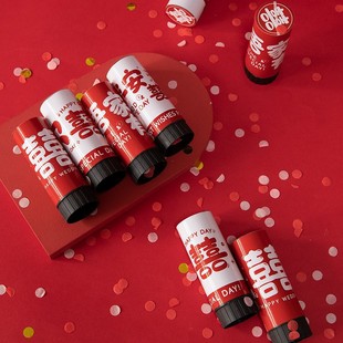 Wedding Small Salute Handheld Fireworks Wedding Hand-Twisted Fireworks Tube Wedding Atmosphere Special Pull Gun Petal Rain Spray Tube