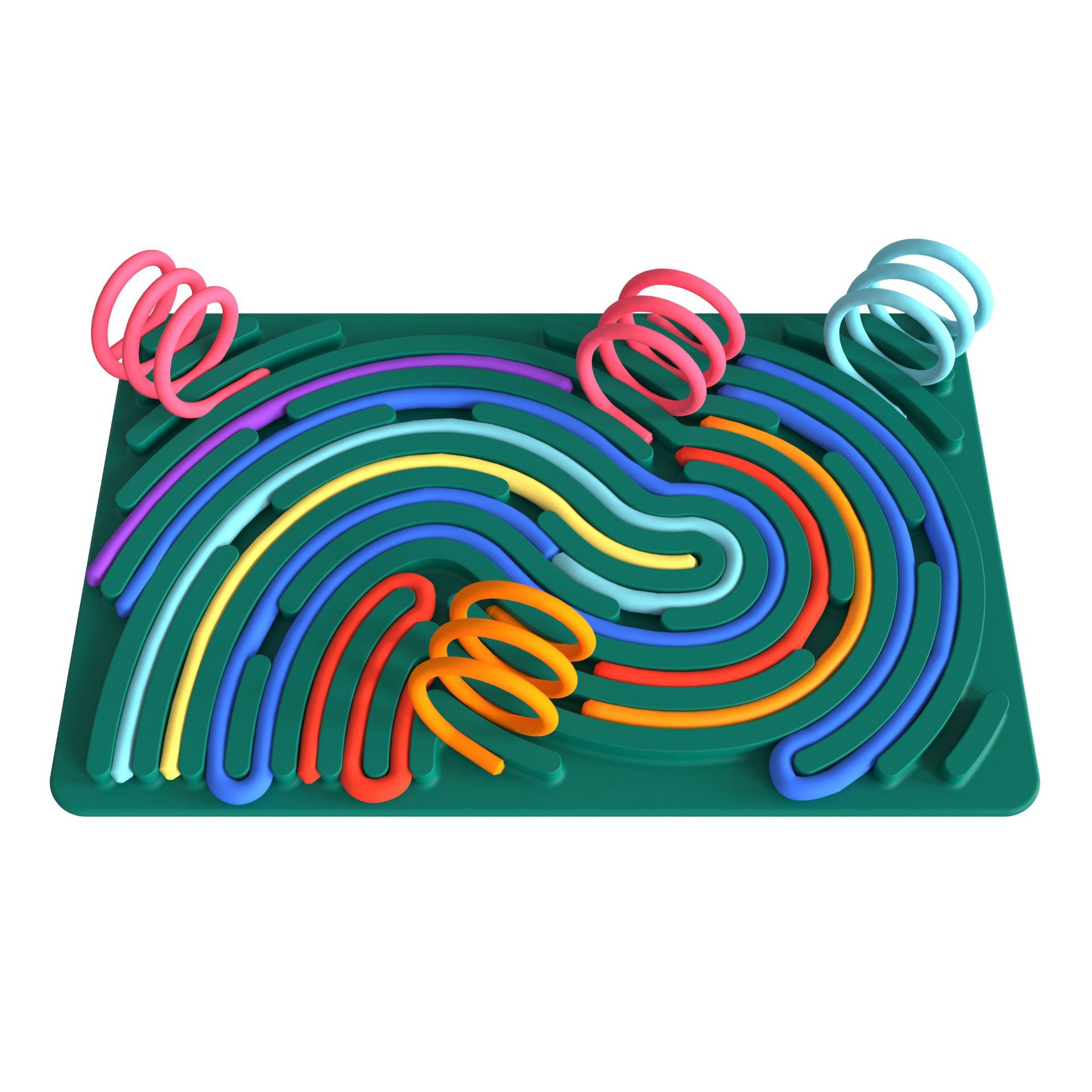 Juguetes Fidget de silicona sensoriales tablero de descompresión de compresión infantil rompecabezas de compresión ansiedad autismo