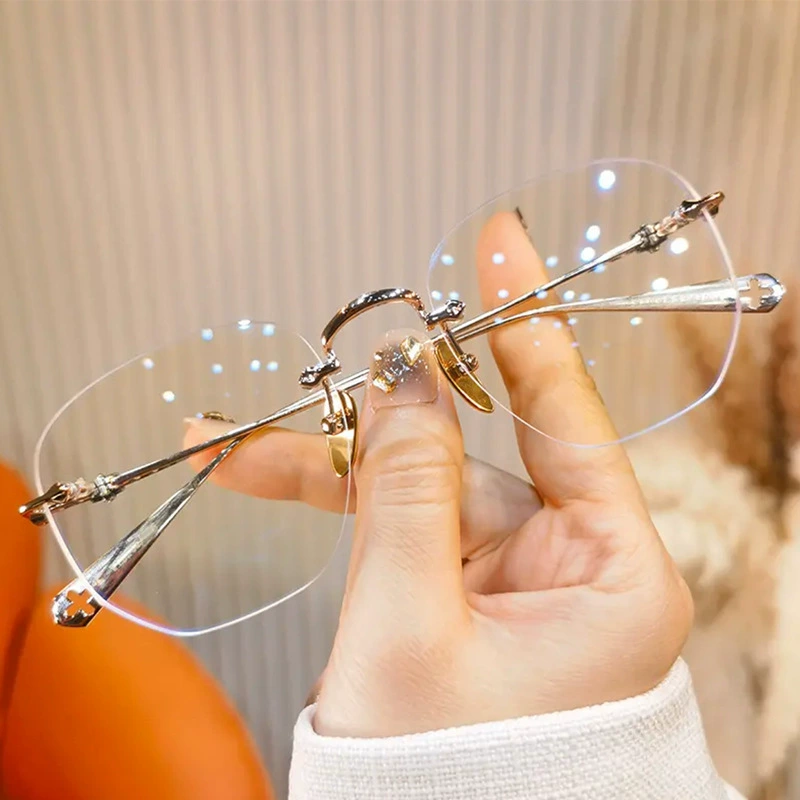 Retro glasses for elderly, reading, for middle age, high-quality style