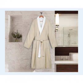 必收 丽思卡尔顿酒店浴袍芙蕾特五星级酒店吸水超细纤维情侣睡袍