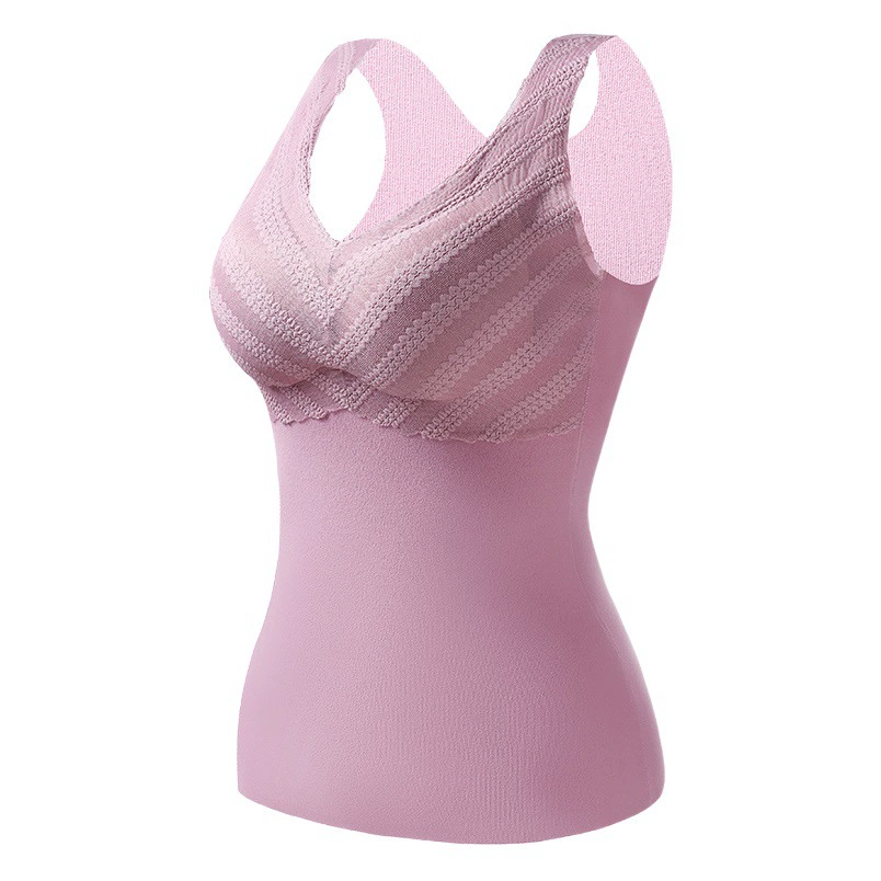 Осень и зима 33 de Velvet теплый жилет женский без следов бюстгальтер с нагрудной подкладкой свободная одежда бюстгальтер на флисовой подкладке утолщенное термобелье