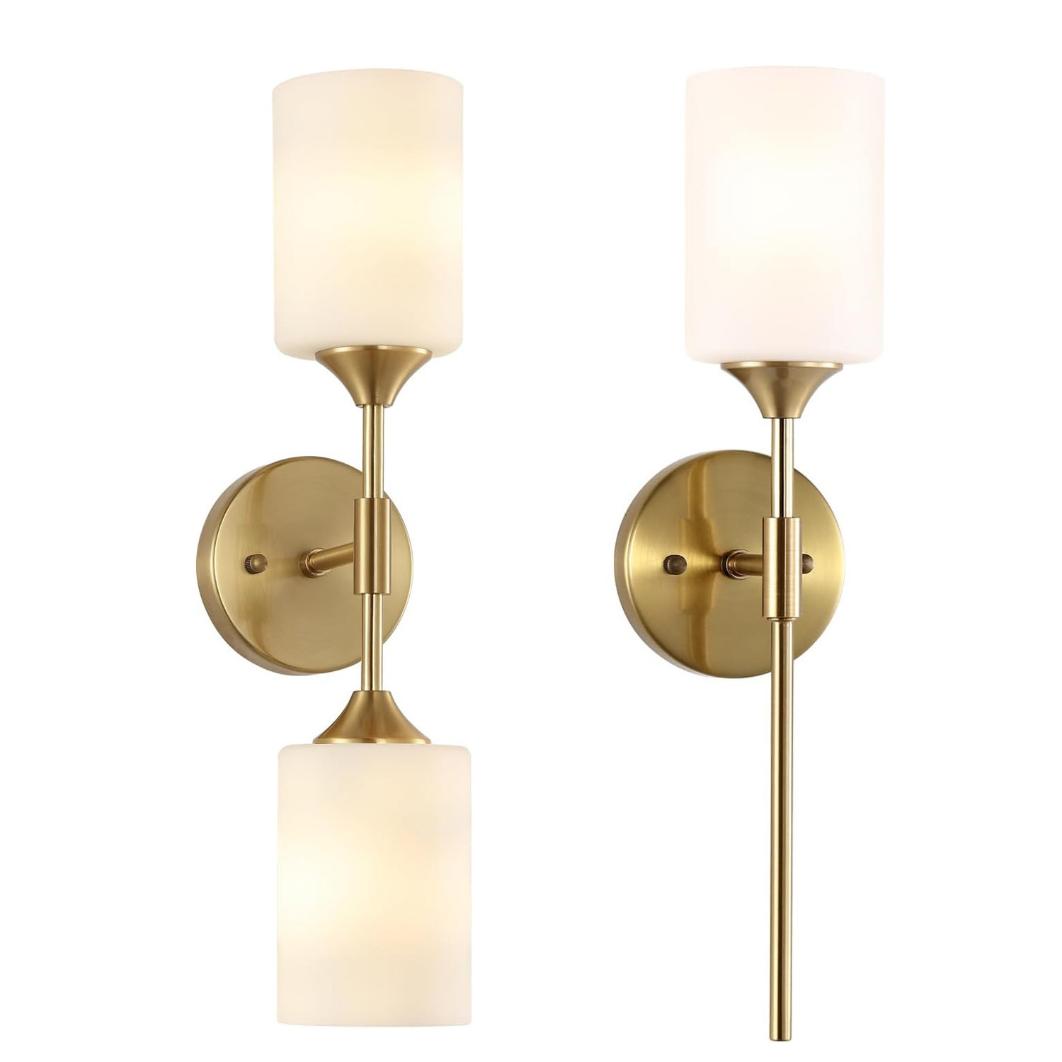 Suministro transfronterizo de lámparas de pared nórdicas modernas minimalistas para dormitorio, luces de pared para sala de estar, luces de pared para dormitorio de hotel, luces LED de gran venta.