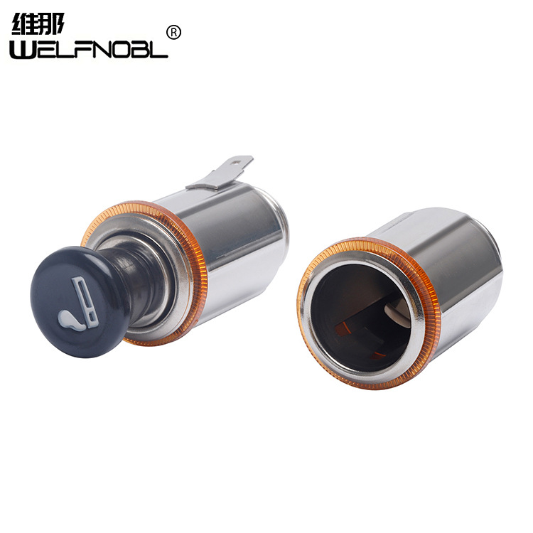 Source supply cigarette lighter socket mother Seat car charger mother seat yacht bus car ship General