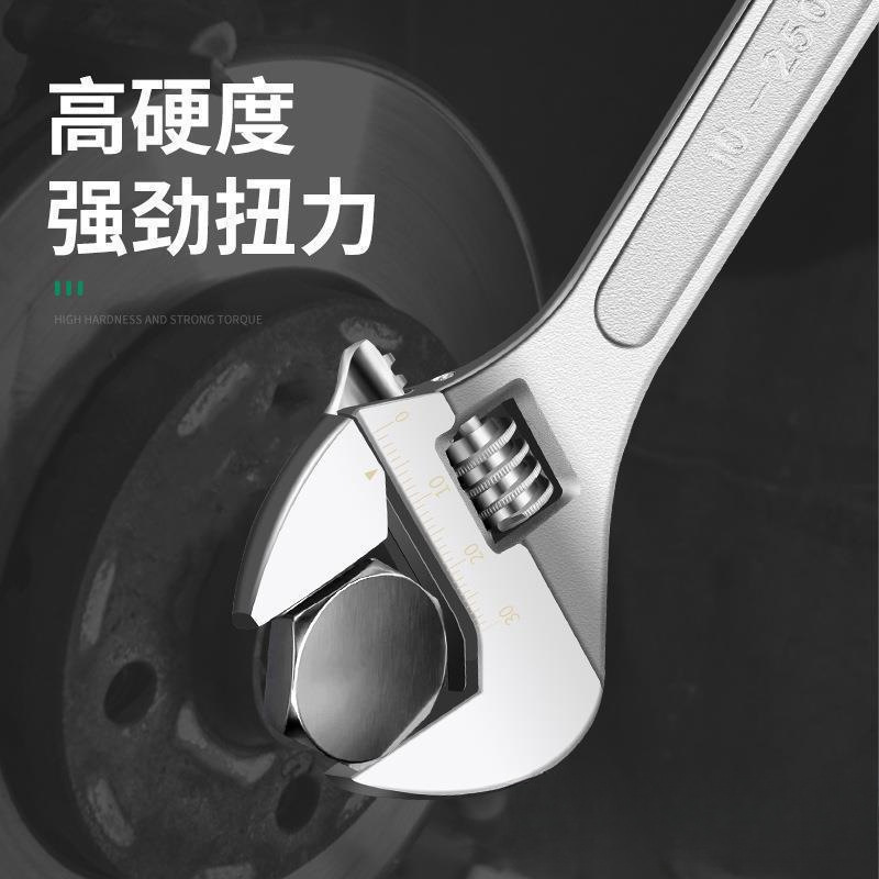 活动扳手工具大全活口板手管子钳大开口管钳防爆小活扳手|undefined