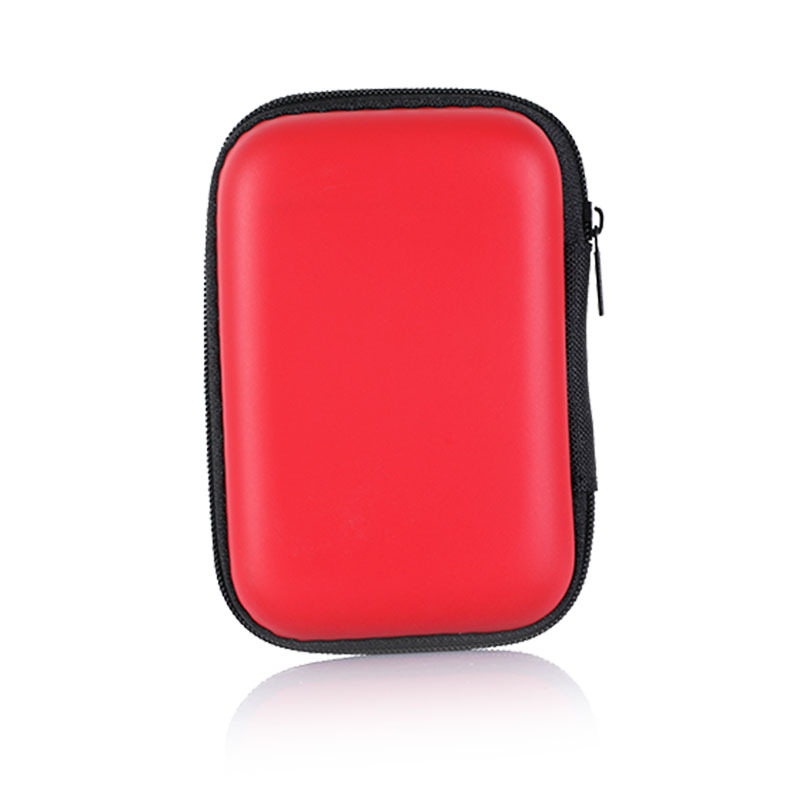 Fabricante en stock Eva bolsa de almacenamiento caja de almacenamiento de auriculares cable de datos bolsa de auriculares