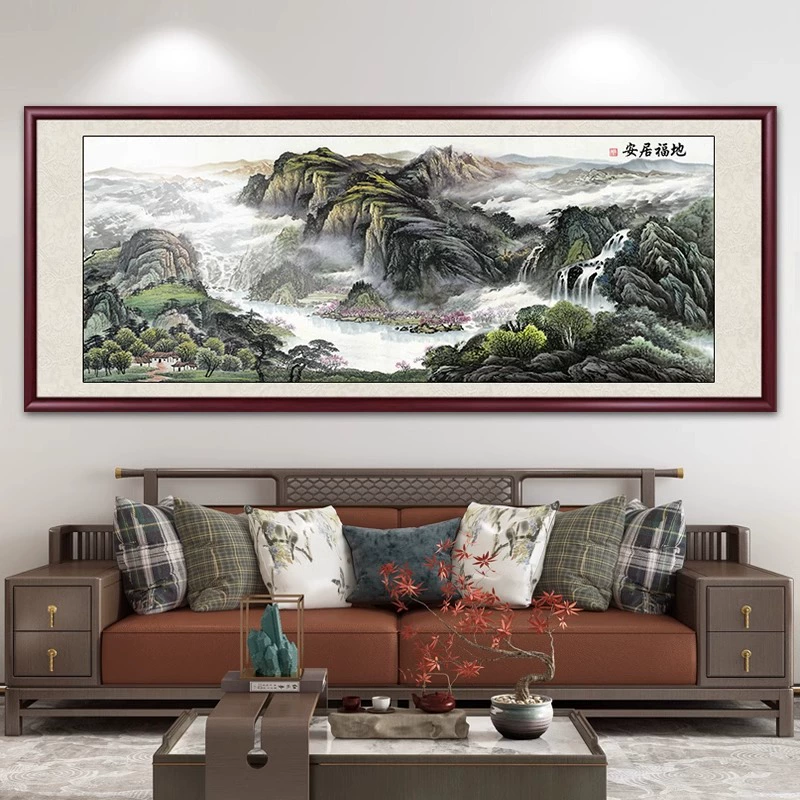 Sansui, диван для офиса и гостиной, декор, китайский стиль