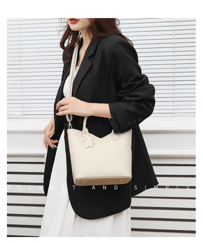 Women's bag New Fashion shoulder messenger bag retro middle-aged women's mom elegant handbag_voghion.com