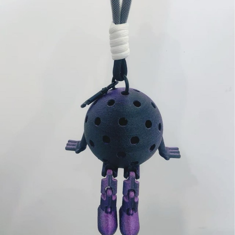 ピックルボールピックルボールイベントコレクションお土産ピックルボールラケットキーホルダーバックパック携帯電話ペンダントペンダント|undefined