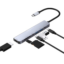 type-c hub��չ�]��X4K����USB-C PD����D�Q�������ߺ�һ�Uչ�]