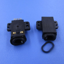 ��Ƭ5pin�ļ�3.5mm��ˮ����������O��Ȧ ����˿��IP67����������