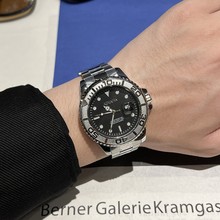 跨境男士手表游艇潜水腕表时尚夜光钢带石英表防水外贸表一件代发