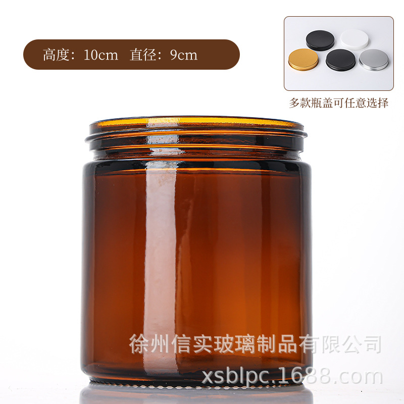 500g 브라운 + 골드 뚜껑, 멀티 컬러