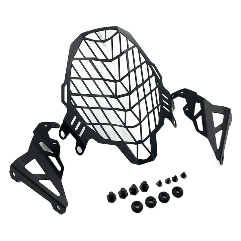 Cubierta de faro de motocicleta modificada, adecuada para Suzuki dl650 dl1000, cubierta protectora de faro mejorada, impermeable.