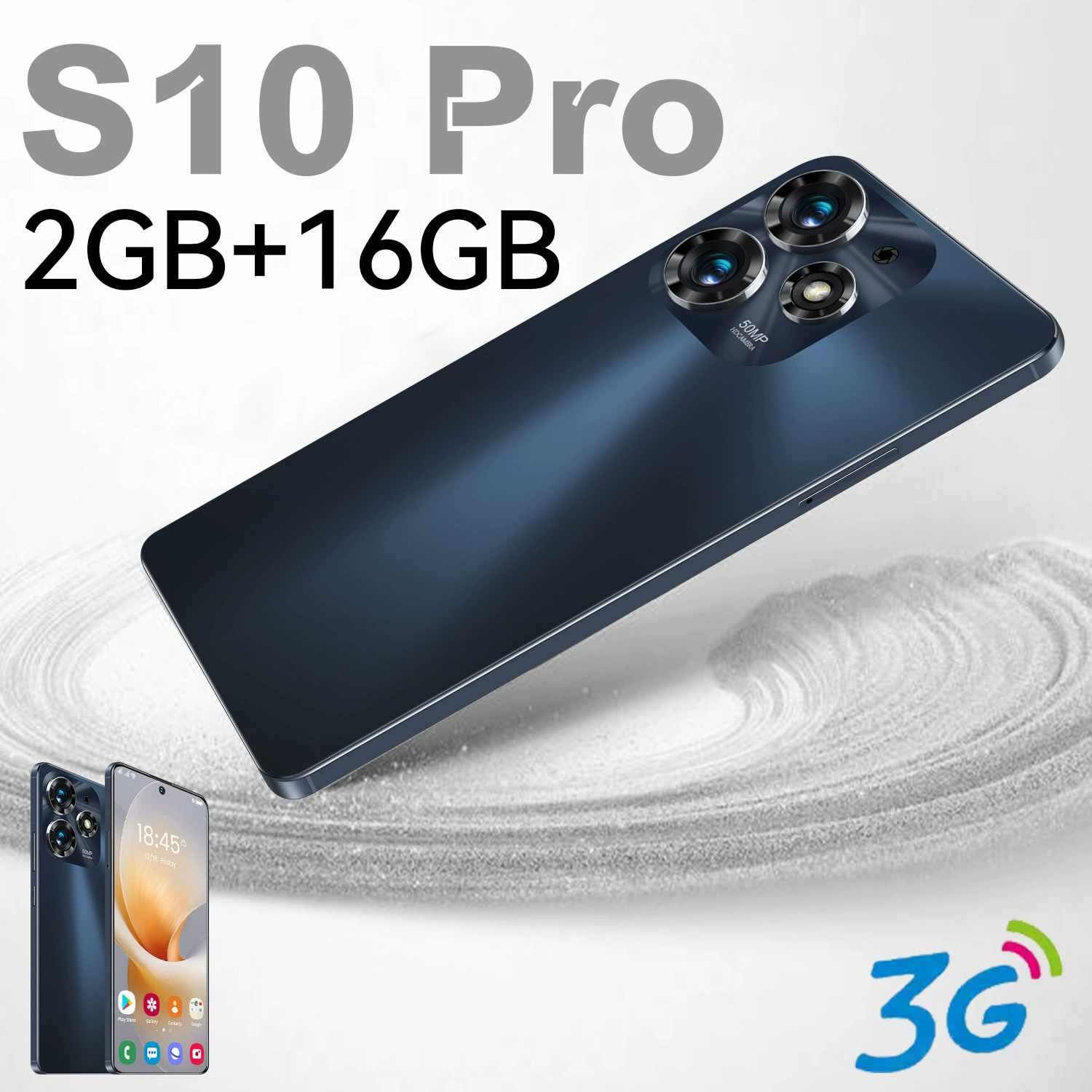 (Кросс-бордер торговля), мобильный телефон, S10, смартфон, 6.79 дюйма, широкий экран