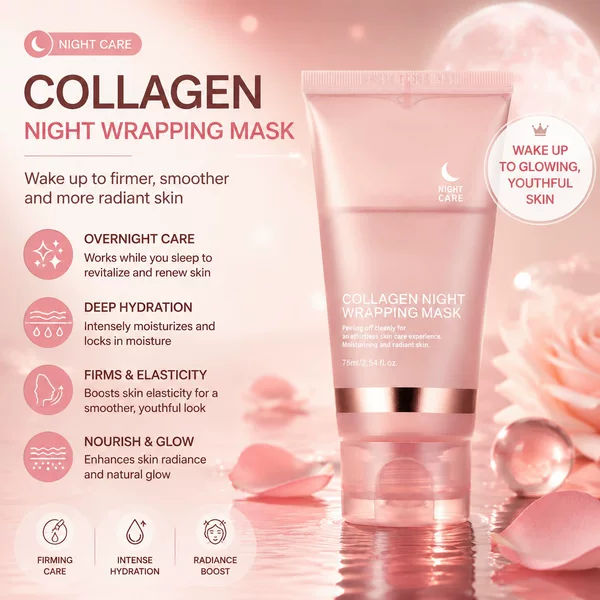 Cross-border Collagen Tear Mask Collagen overnight pack peel mask group