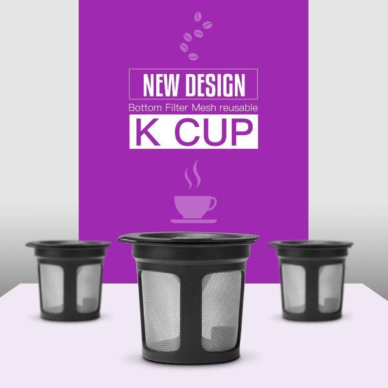 Coffee filter cup K CUP coffee filter net foreign trade hot sale repeatable coffee capsule for Keurig