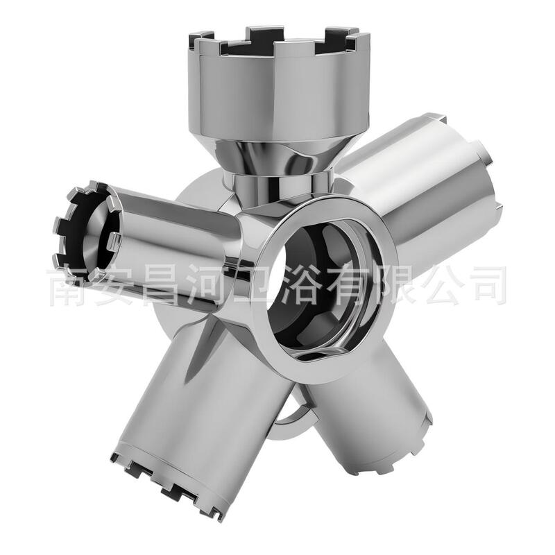 Heavy-duty faucet aeration tool removal key suitable for M16.5-M28 size concealed shell aerators Heavy-duty faucet aeration tool removal key suitable for M16.5-M28 size concealed shell aerators