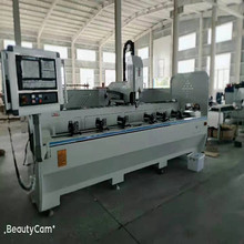 铝塑门窗制作机器 断桥铝门窗切割机 铝型材数控精密双头切割锯