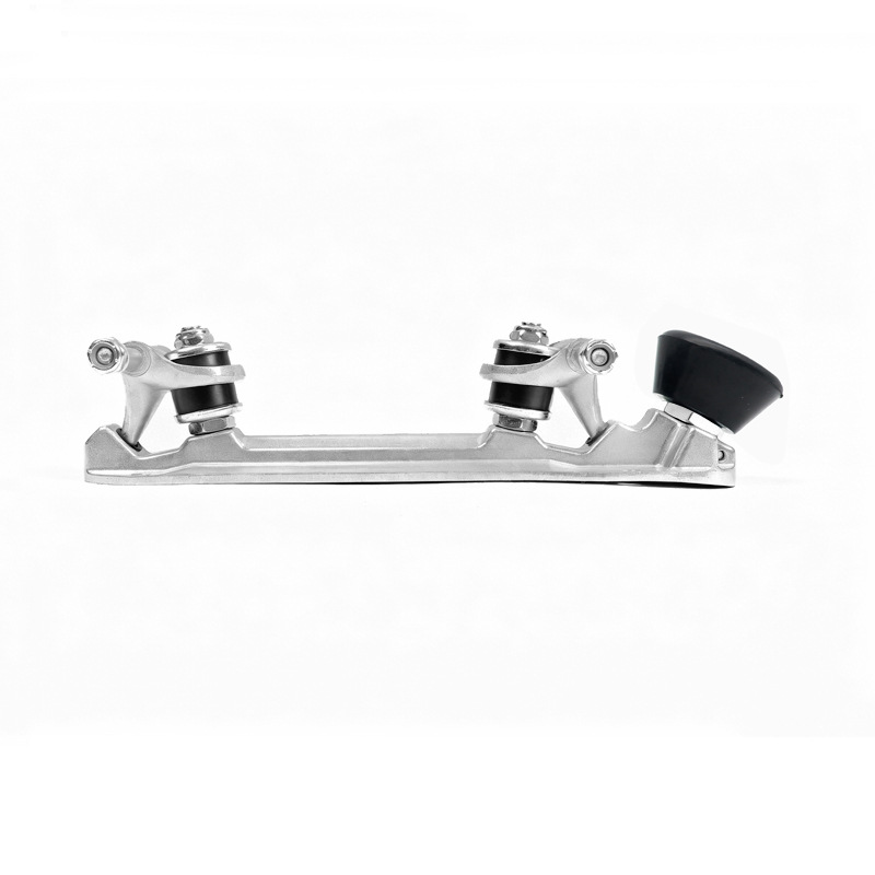 Patines de ruedas de doble fila patines de cuatro ruedas de aleación de aluminio base de patines accesorios rollerskatingbracket