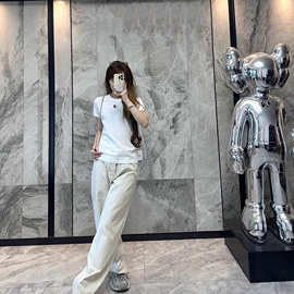 【毒家现货】Di家经典条纹牛仔套装牛仔裤男女同款牛仔裤