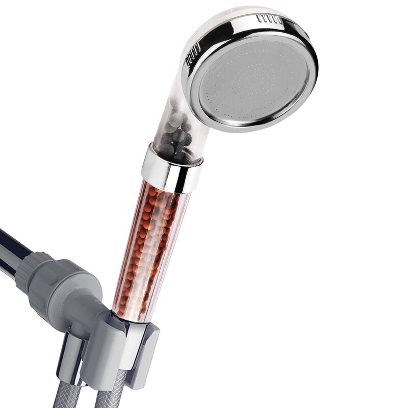 Anion shower nozzle suit household pressurized hand-held Bath flower wine nozzle rain shower head