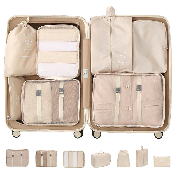 Capacious storage bag for traveling