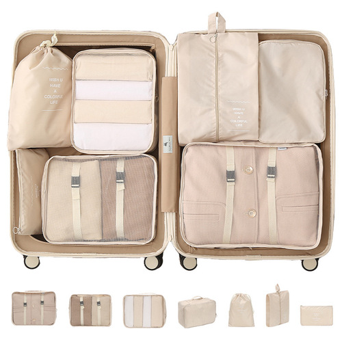 Travel Storage Bag Multi-function Clothes Luggage Organizer Set of 7 Compressible Storage Bag 