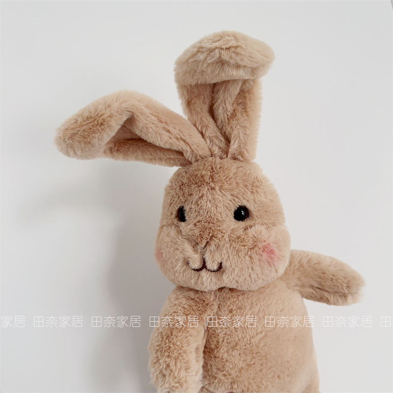 Nórdico danés conejito de peluche de juguete niña corazón Blush conejo muñeca niños dormir compañero muñeca