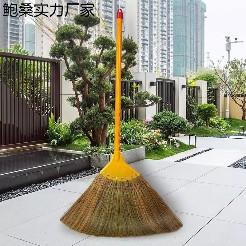 柔らかい毛のほうき、田舎の寮、家庭用、天然毛、庭のほうき、室内用ほうき|undefined