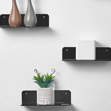Floating Wall Shelf Solve the Problem of Counter Space Suitable for Bathroom Bedroom Living Room Office Stainless Steel Wall Shelf Floating Wall Shelf Solve the Problem of Counter Space Suitable for Bathroom Bedroom Living Room Office Stainless Steel Wall Shelf