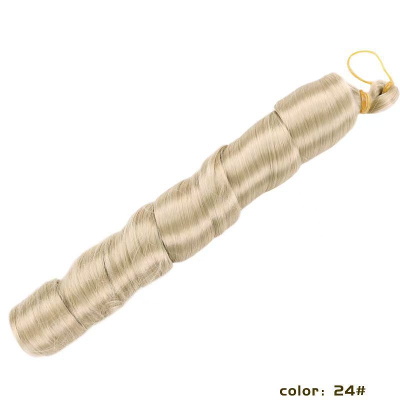 Loose Wave Braiding Curly Peruca Curly French Curls Trenzado nuevo estilo francés