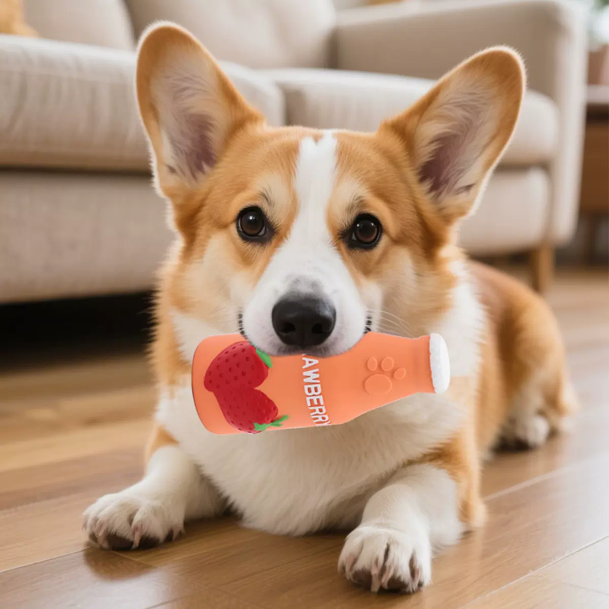 跨境新款宠物发声玩具可咬乳胶狗用品耐咬磨牙狗狗玩具咬不烂批发