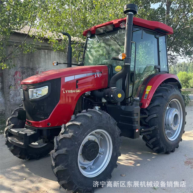 跨境供应东方红100马力四轮多缸拖拉机 水旱田两用四轮拖拉机