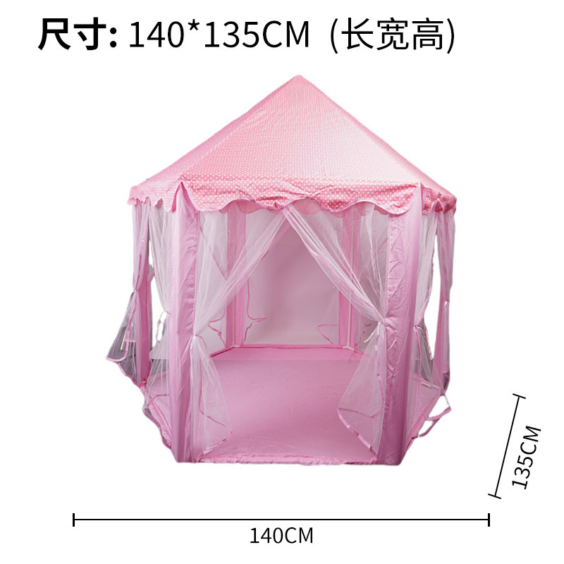 Carpa Castillo de Juegos Infantil de Madera de Pino Resistente al Desgaste para Interiores image 5