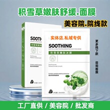 积雪草冰膜面膜美容院院线面部保湿护肤产品工厂批发