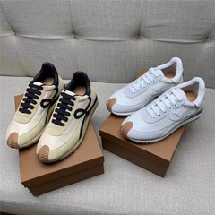 Luo Jia's same model. 2024 new leather casual shoes, first layer cowhide platform sole, height-increasing German training shoes, women's Forrest Gump shoes