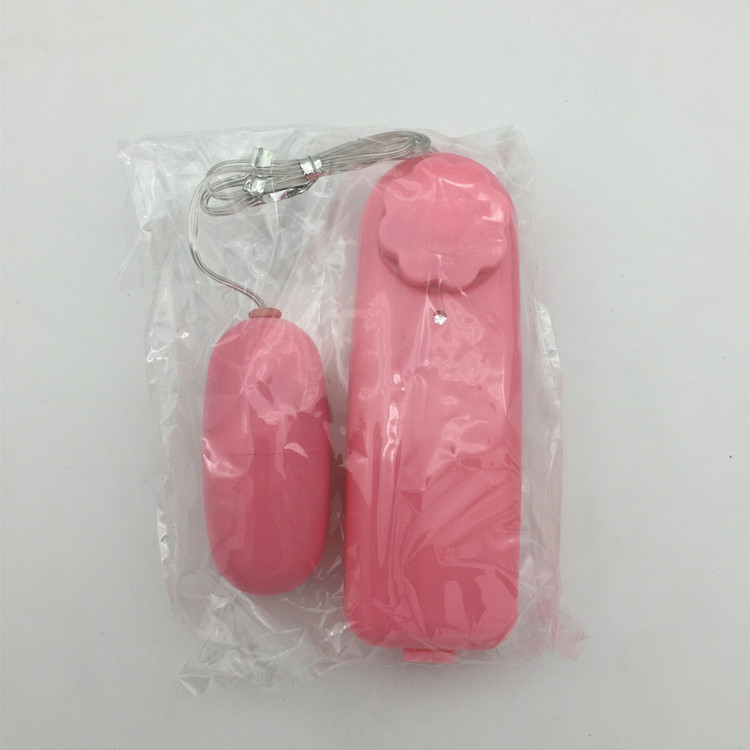 Mini Single Jumping Egg Vibrator, Pink ABS, Manual Control, 40 dB — detail image 5