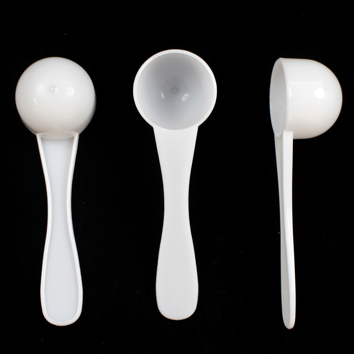 Cucharas medidoras de plástico de 2ml, 4ml, 8ml, 10ml, 20ml, 30ml, 40ml, 50ml, 60ml, 70ml y 100ml