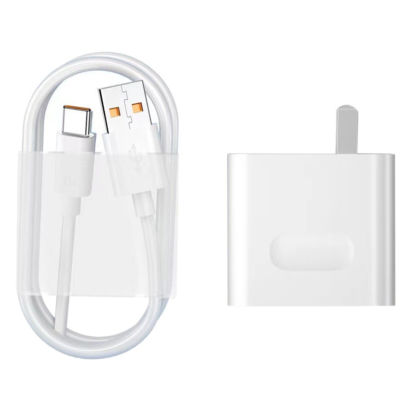 Adecuado para cargador Honor Huawei de 66w, cable de datos 6A, cabezal de carga universal para teléfono móvil, cabezal de carga súper rápido usb120w