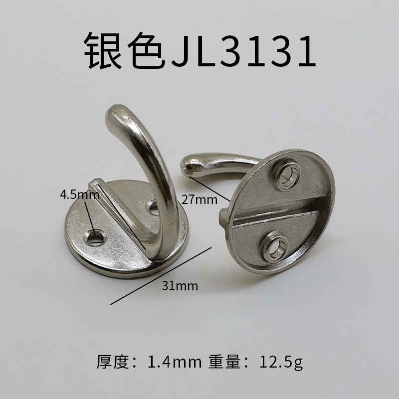 Muebles puerta de cocina trasera gancho pared baño toalla gancho de baño gancho de ropa bronce dorado único