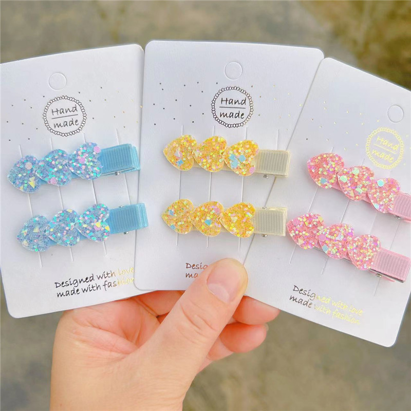 Simple Style Star Glitter Hair Clip display picture 1
