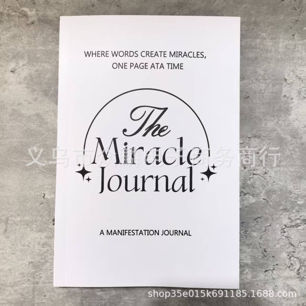 新款 The Miracle Journal  奇迹日记笔记本  2026创意计划本