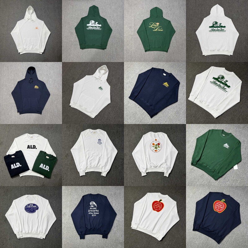 Aime Leon Dore New York Queens Landmark Building Print Hoodie Simple Versatile Letter Sweatshirt Trendy Aime Leon Dore New York Queens Landmark Building Print Hoodie Simple Versatile Letter Sweatshirt Trendy