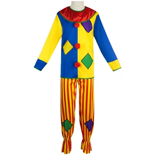 补丁搞笑小丑cos服派对衣服万圣节服装舞台装小丑服
