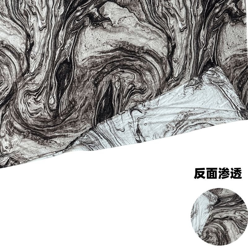 热销精品柔软丝光棉双面渗透印花包头巾 Printed Jersey Hijab|undefined