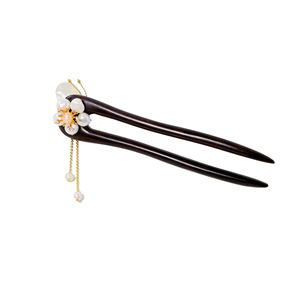 Antiguo estilo fluido de pellizco para mujeres de alto nivel estilo de vestimenta china nuevo estilo chino pellizco de madera paso pellizco pellizco al por mayor