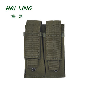 New CQC small double clip MOLLE system accessory package modular CS tactical wear belt waist bag spot batch