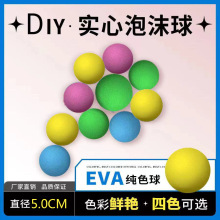 网红手工diy3.2.4.0.5.0.镜子改造边修饰彩色圆形eva马卡龙泡沫球