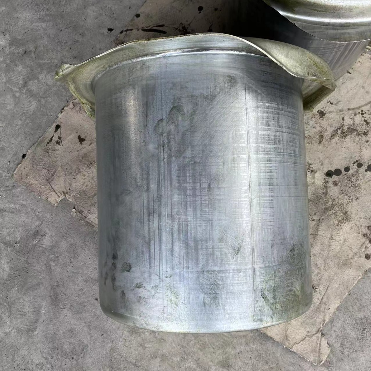 商用铝桶加高加大汤桶40-45-50-55-60cm火鸡桶铝桶